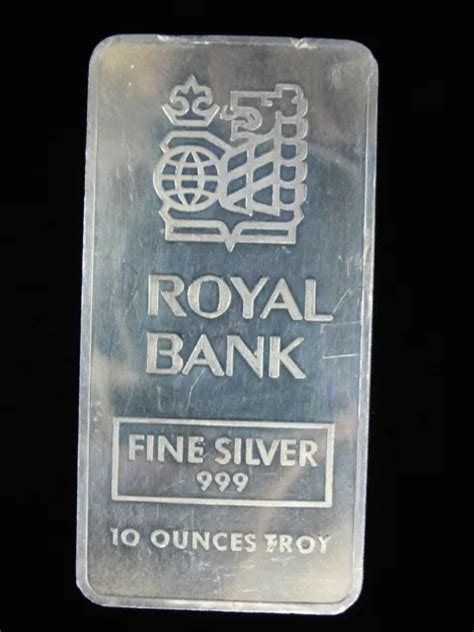oz silver bar johnson matthey jm royal bank  fine silver