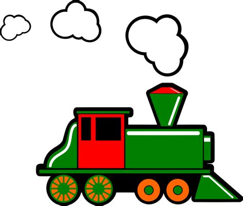Train Rail Transport Steam Locomotive Clip Art Toy Train Png Download