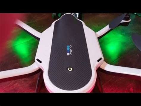 karma drone    light blinking gopro