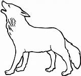 Howling Clipartmag Loup Wolves Nimbus Colornimbus Hurle Inspirant sketch template