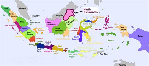 peta pembagian provinsi  indonesia beserta ibuy imagesee