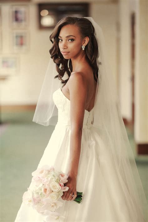Side Swept Down Hairstyle Wedding Hairstyles With Veil