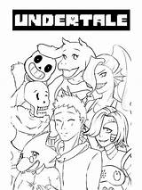 Undertale Coloring Pages Printable sketch template