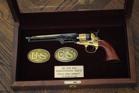 the civil war sesquicentennial tribute revolver colt 1851 navy by