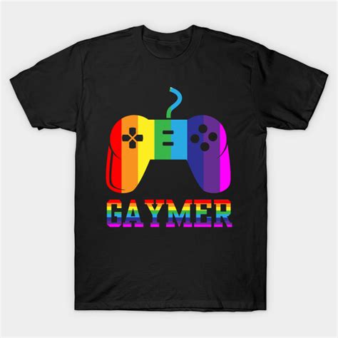 gaymer funny gay gamer gaymer funny gay gamer t shirt teepublic
