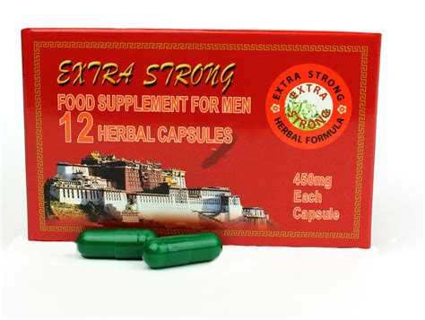 Extra Strong Herbal Enhancement Tablets For Men 6 Capsules Better