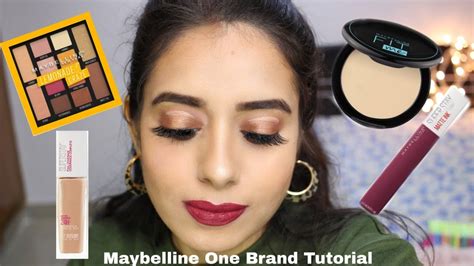 maybelline one brand makeup tutorial 2020 tamil aarthi raman youtube