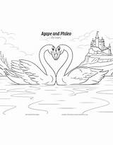 Coloring Swans Phileo Agape Mute Polish Kids Answers Pdf sketch template