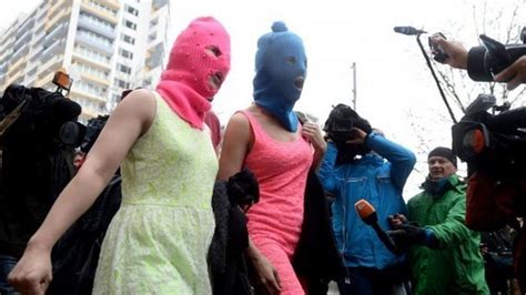 pussy riot members are released in sochi bbc news