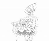 Persona Labrys Arena Characters Coloring Pages sketch template