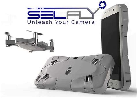 selfly smartphone case camera drone video geeky gadgets