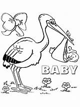 Coloring Baby Pages Shower Stork Storks Movie Printable Printables Print Chickadee Newborn Color Getcolorings Kids Book Ecoloringpage Getdrawings Cute Pets sketch template