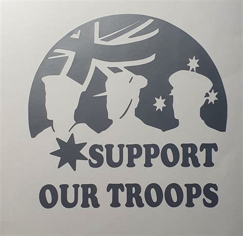 support  troops adf memorabilia