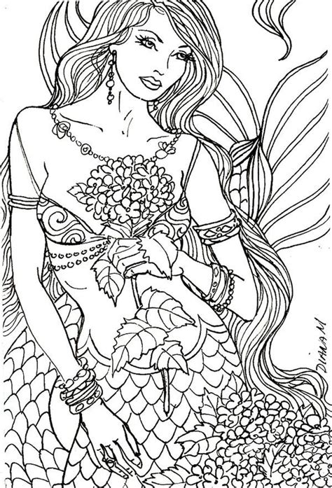 mermaid coloring book mermaid coloring pages mermaid coloring