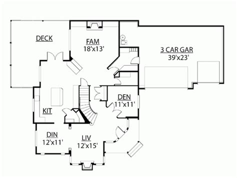 basement   contemporary style homes house plans   plan