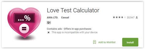 top   love calculator apps  android  test  love