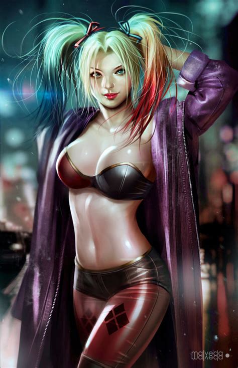 Harley Quinn ~ Dc Comics Rule 34 By Alex Malveda Nerd Porn