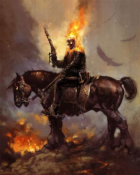 ghost rider painting  paintingvalleycom explore collection