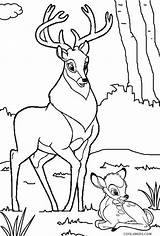 Bambi Coloring Pages Faline Getcolorings Printable Color sketch template