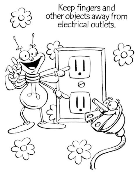 printable safety coloring pages  kids   ages urbanmatter