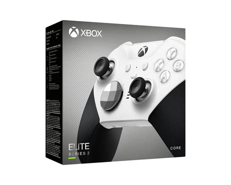 microsoft xbox elite wireless controller series  core edition white