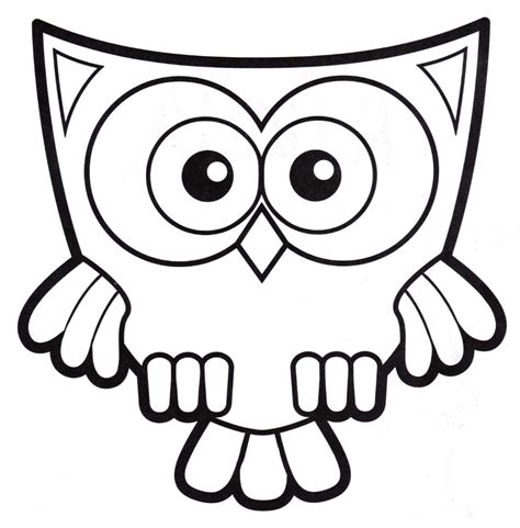 owl coloring page  coloring page template printing printable owl