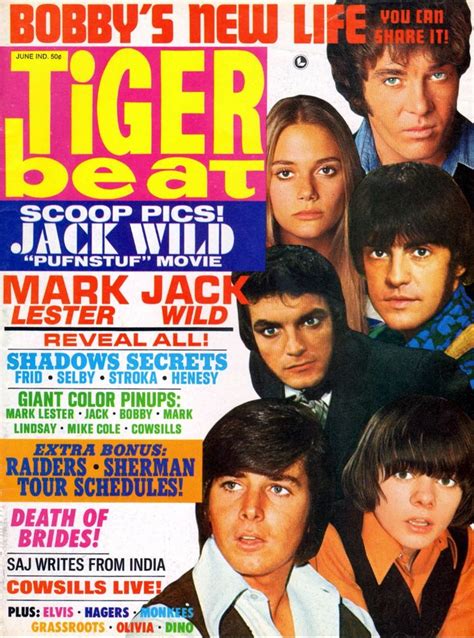pin  tiger beat magazine covers