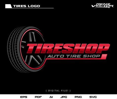 auto tire logo automobile automotive tyre tire etsy