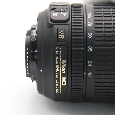 Nikon Af S Dx Nikkor 18 105mm F 3 5 5 6g Ed Vr Near Mint 251 Ebay