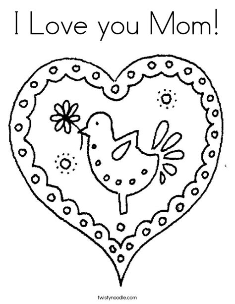 printable  love  mom coloring pages  kids happy mothers