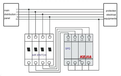 surge protector wiring diagram collection wiring diagram sample