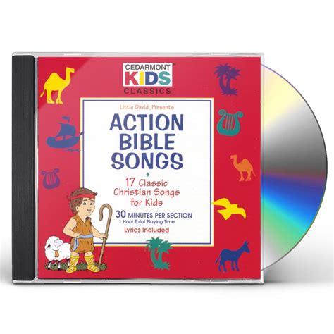 cedarmont kids classics action bible songs cd