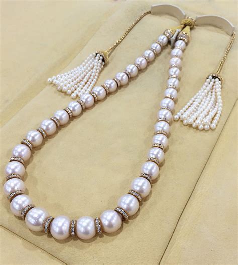 rené boivin pearl and diamond ‘collier hindou necklace circa 1950s