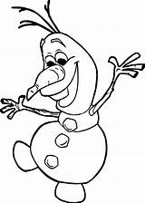 Olaf Outline Sven Colouring Clipartmag ภาพ Wecoloringpage นท จาก sketch template