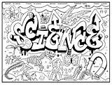 Coloring Science Pages Fiction Getcolorings sketch template