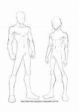 Male Sketch Bodies sketch template