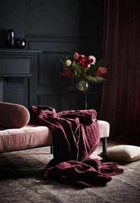 pin  mckenzie lacroix  homestyles bedroom colors burgundy