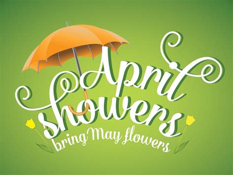april showers bring  flowers customer appreciation sale