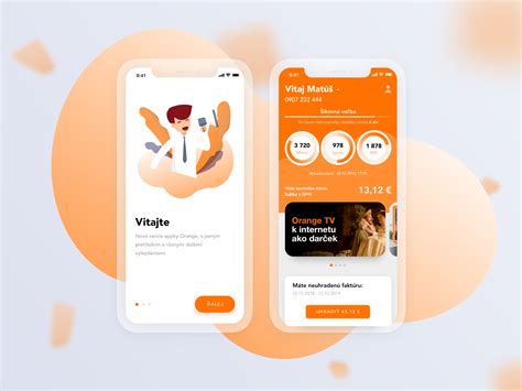 orange app redesign sneakpeak  peter linek  goodrequest  dribbble