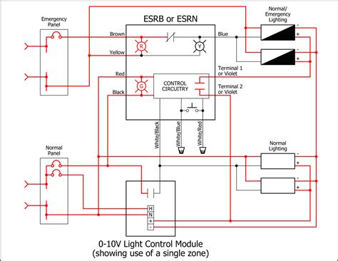 wiring diagram  emergency ballast kimlabenicio