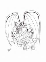 Demons Pages Coloring Printable sketch template
