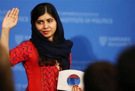 Malala Yousafzai Receives Award From Harvard Kennedy School