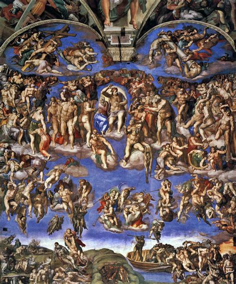 judgment  michelangelo facts history   painting