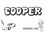 Cooper Coloring Pages Color Hellokids Print Online sketch template