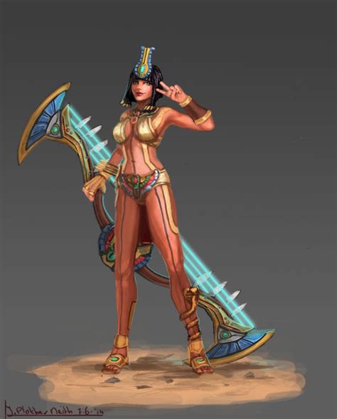smite neith weaver of fate by minionslayer on deviantart