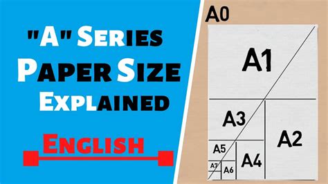 english  series paper size explained          paper size youtube otosection