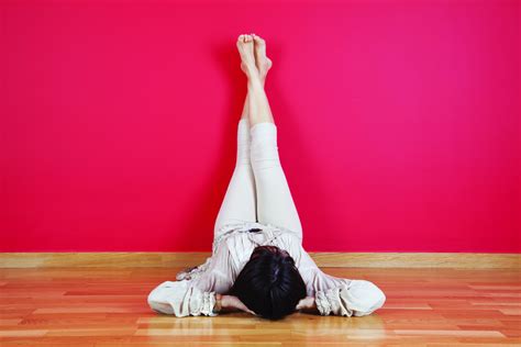 calming  home yoga poses anza