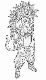 Goku Dragon Fase Ssj5 Broly Ssj Sayayin Lasimagenesdegoku Saiyan Transformaciones Raditz sketch template