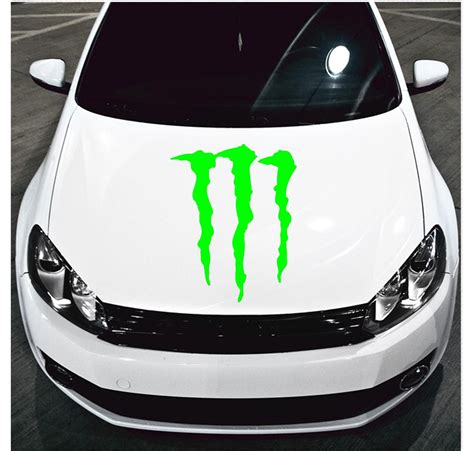 monster energy hood decal monster energy car decal monster energy hood sticker monster