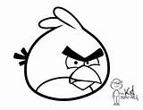 Angry Coloring Birds Red Bird Pages Colouring Drawing Getdrawings Printable Terence Getcolorings Popular Print Library Clipart Coloringhome sketch template